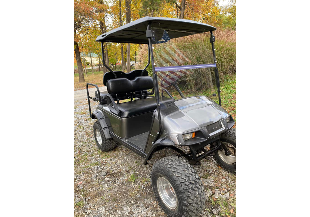 Tamco Paint Smoke Metallic in EZGO TXT golf cart