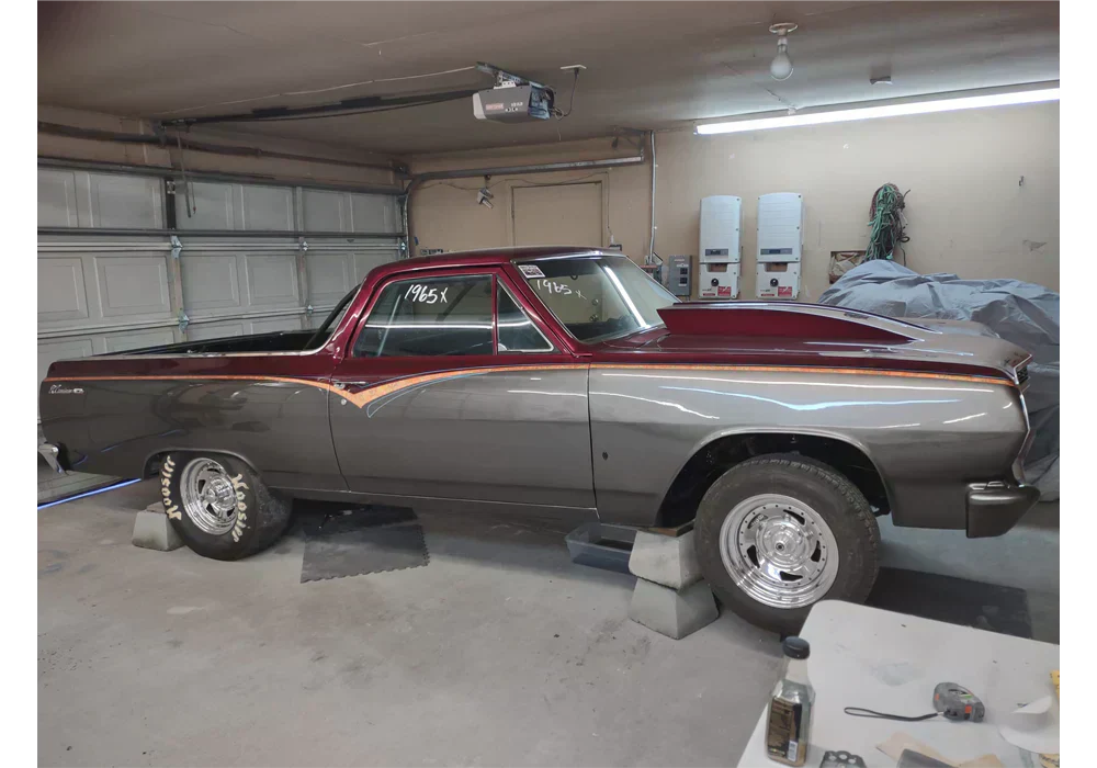 Tamco Paint Rock-It-Red in 1965 El Camino