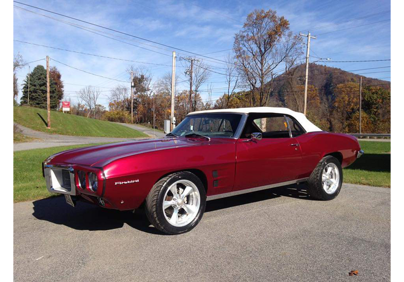 Tamco Paint Sangria in 1969 Pontiac Firebird