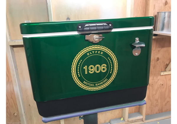 Tamco Paint Shamrock Green in Cooler