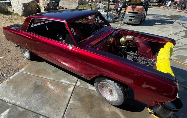 Tamco Paint OG Red Candy Pearl Basecoat in Chevrolet Malibu & Harley-Davidson FXBBS