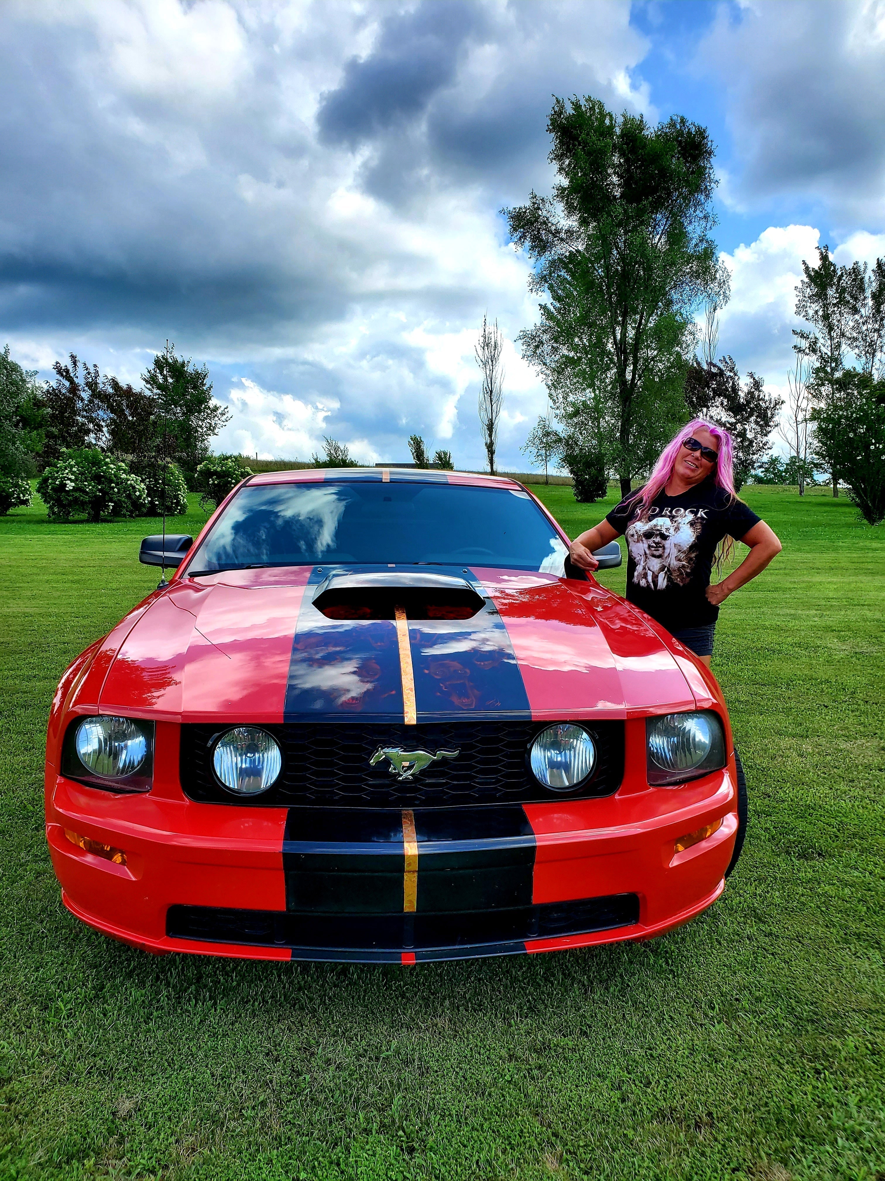 Tamco Paint OG Red-Candy Concentrate in 2007 Ford Mustang