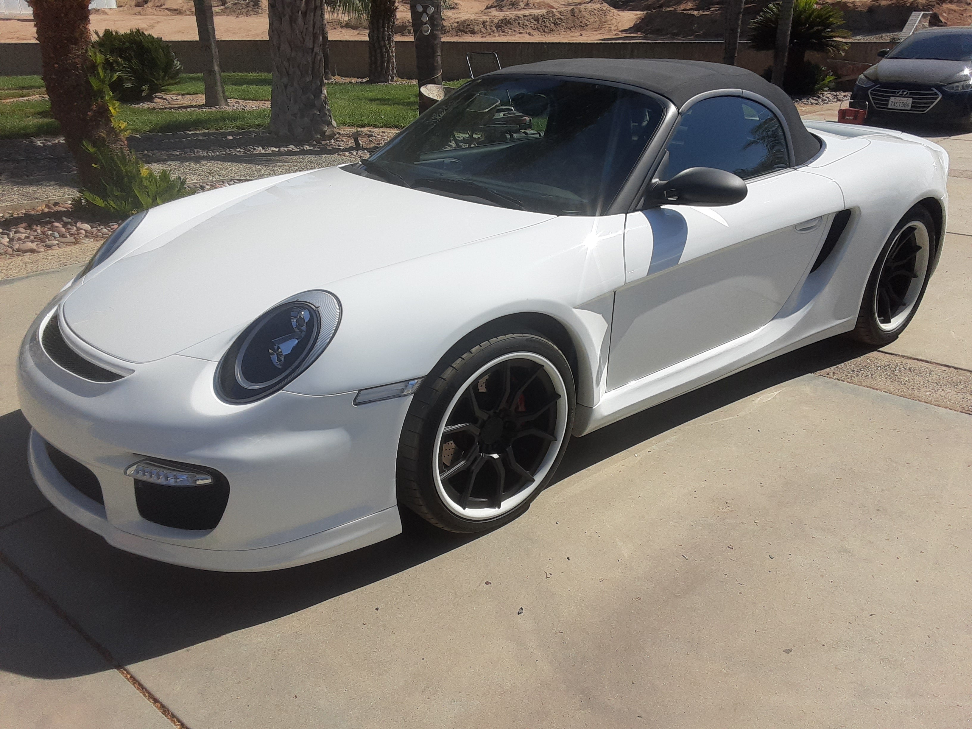 Tamco Paint Blizzard of Ozz White Pearl in 2008 Porsche