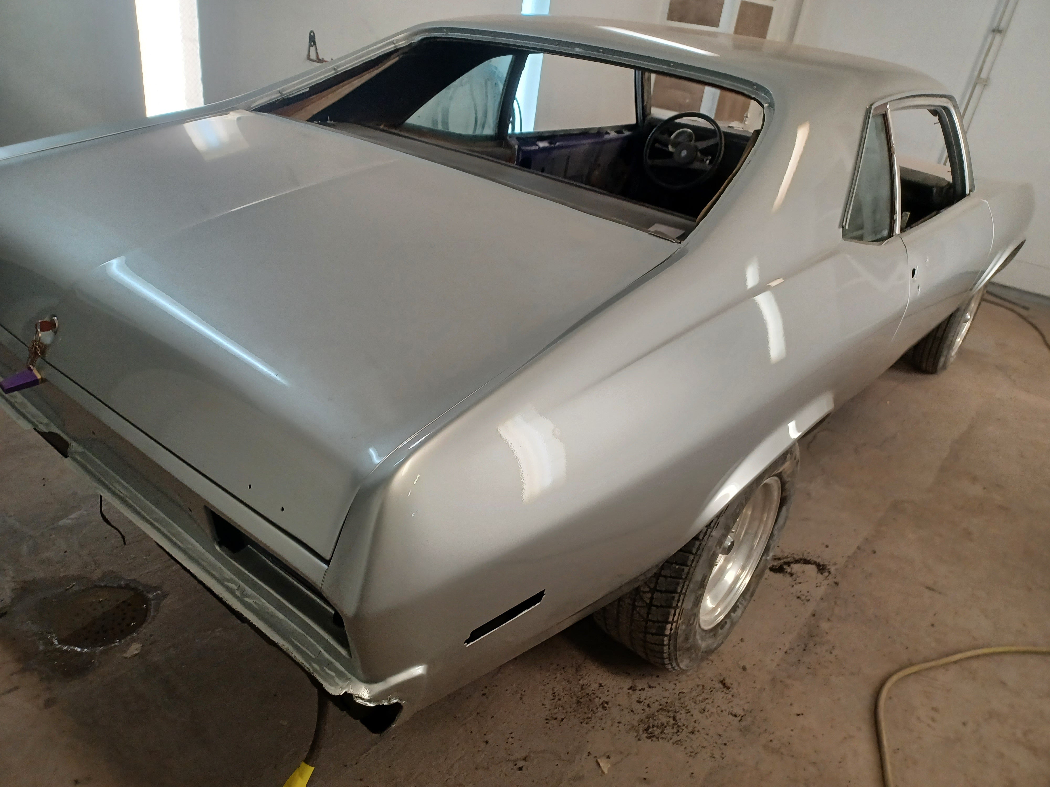 Tamco Paint GM Cortez Silver Metallic in 1972 Chevrolet Nova