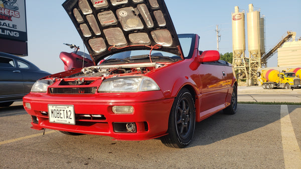 Tamco Paint Duraflint Single Stage Bright Red in Suzuki Swift Cabriolet