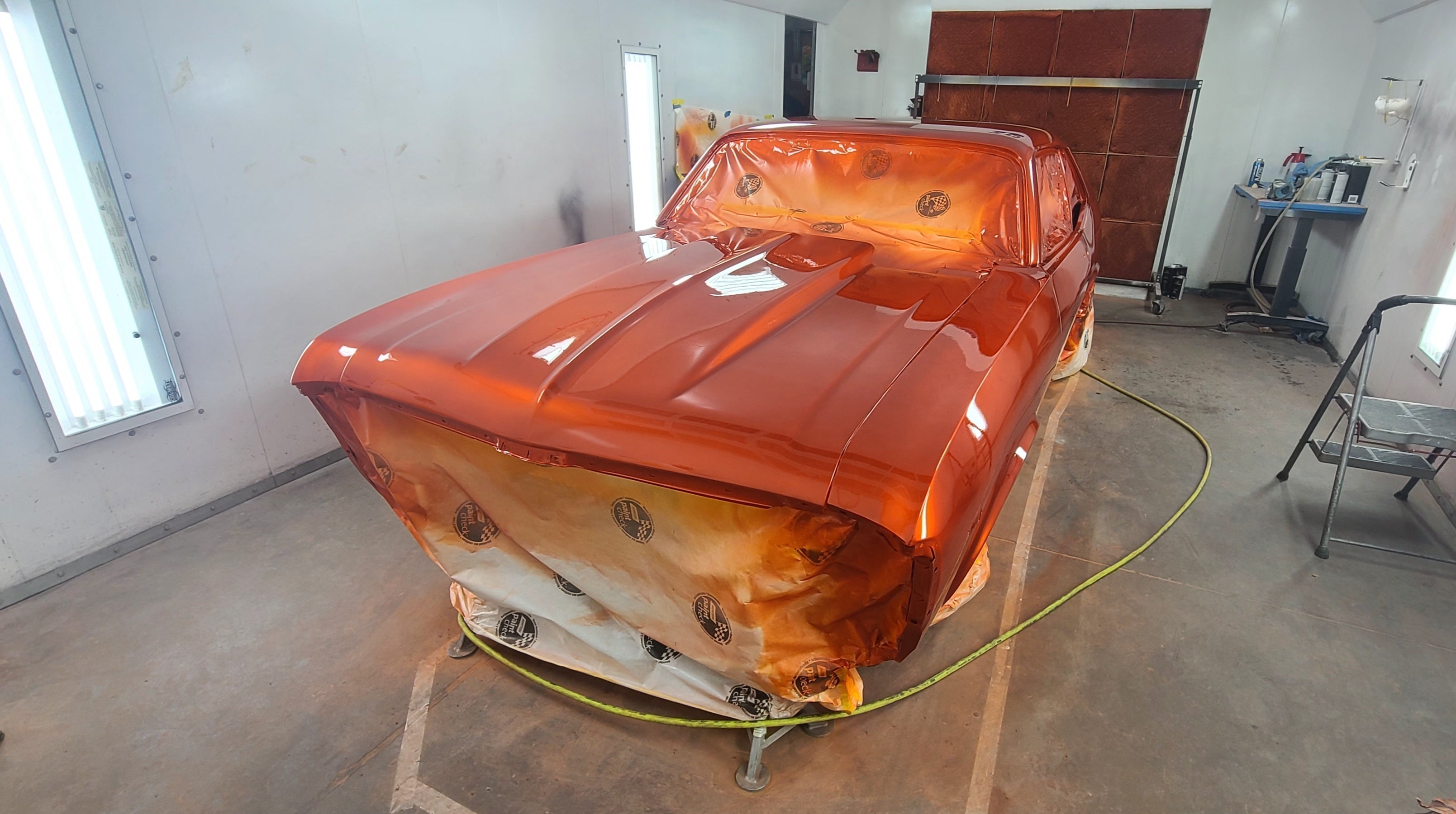 Tamco Paint Tamgerine Pearl in 1972 Chevrolet Nova