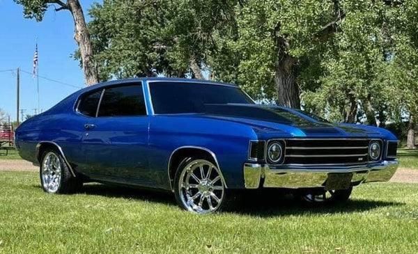 Tamco Paint GM Blue Me Away Metallic in 1972 Chevrolet Chevelle
