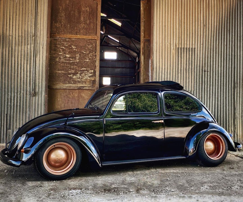 Tamco Paint Murdered Out Black in Volkswagen Beetle