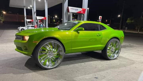 Tamco Paint Sublime Green in 2010 Chevrolet Camaro