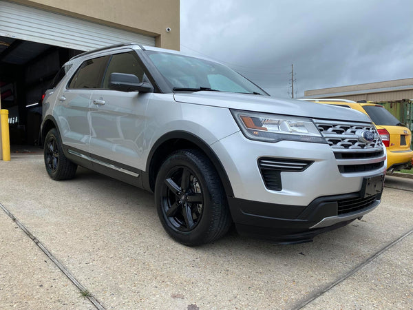Tamco Paint Jetblack in 2019 Ford Explorer Rims