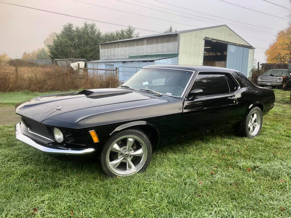 JET BLACK BASECOAT | CASEY QUILLAN | 1970 FORD MUSTANG MACH 1