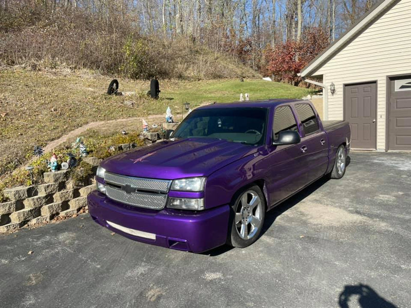 Tamco Paint Purple Pop Pearl in 2007 GMT800 Chevrolet Silverado