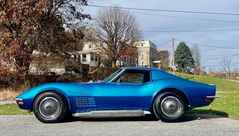 Tamco Paint Bryar Blue Mettalic in 1970 Chevrolet Corvette C3