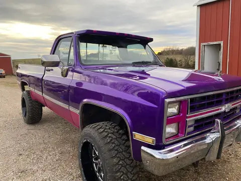 Tamco Paint Purple Pop Pearl & Lipstick in 2002 Chevrolet C/K Series Pick Up Truck