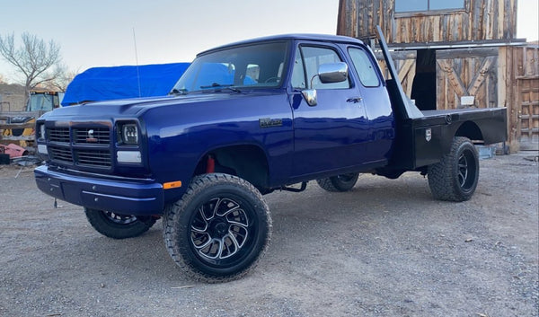 Tamco Paint Liberty Blue in Dodge Ram D350