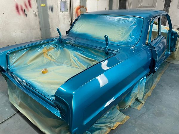 Tamco Paint Caribbean Current Pearl in 1964 Chevrolet Nova