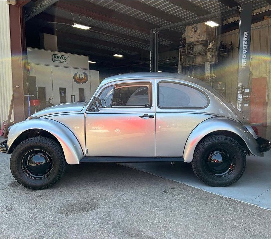 Tamco Paint Slick Silver Metallic in 1969 Volkswagen Beetle