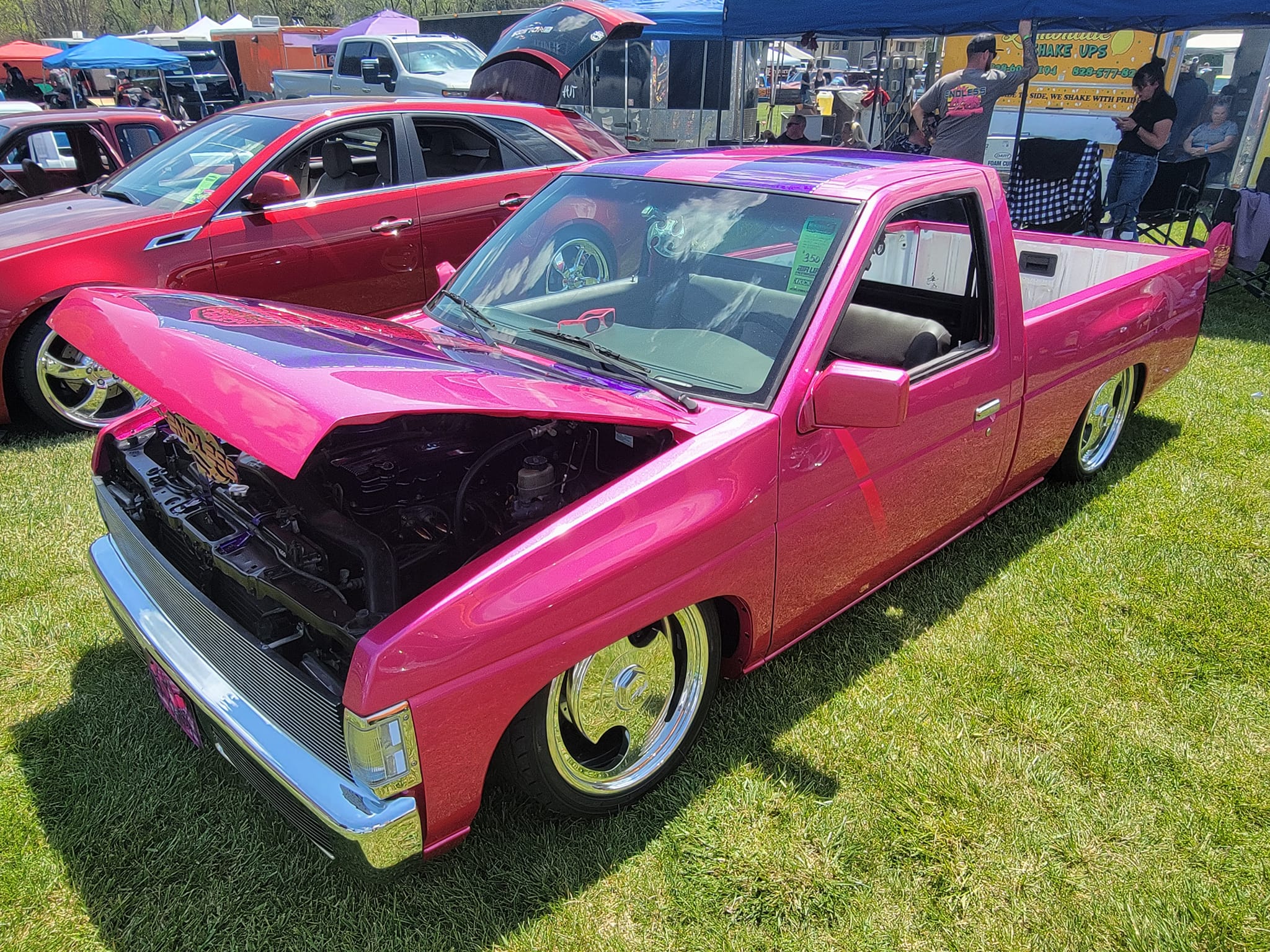 Tamco Paint Piss Off Pink in Nissan D21 Hardbody