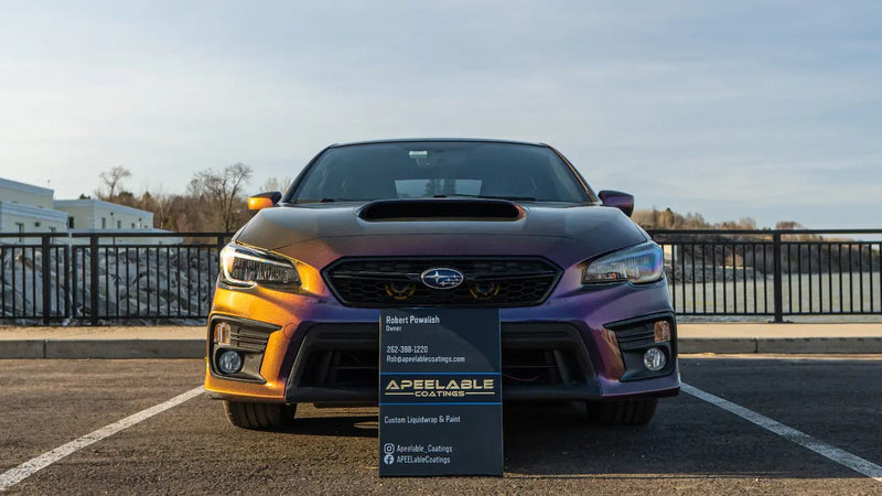 Tamco Paint HC2104 High Solids Clearcoat on Subaru WRX