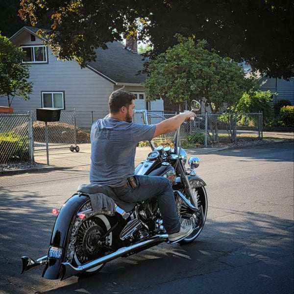 Tamco Paint HC2104 High Solids Clearcoat on Harley-Davidson Motorcycle