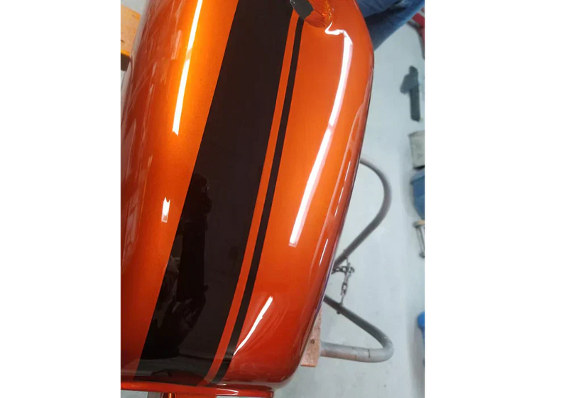 Tamco Paint Tamgerine Candy Motorcycle Gas Tank