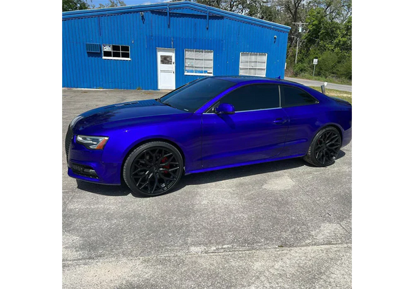 Tamco Paint SoCal Blue Candy in Audi A5