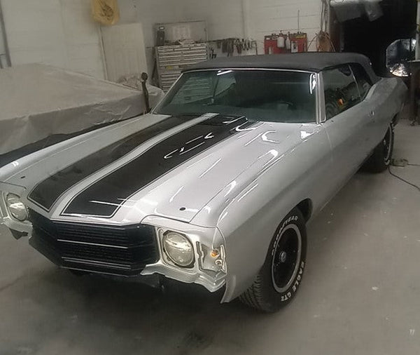Tamco Paint GM Cortez Silver Metallic in 1970 Chevrolet Chevelle