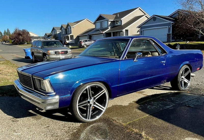 Tamco Paint Bluetiful in 1980 Chevrolet El Camino