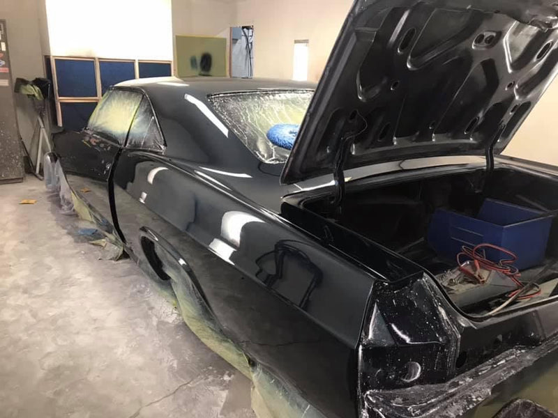 Tamco Paint GM Nightwatch Blue Pearl in 1966 Impala