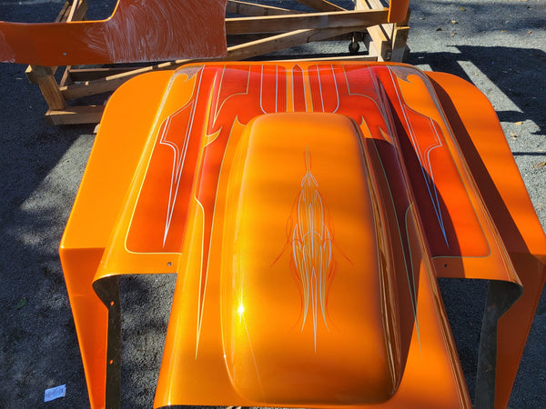 Tamco Paint HC2104 High Solids Clearcoat on Car Parts