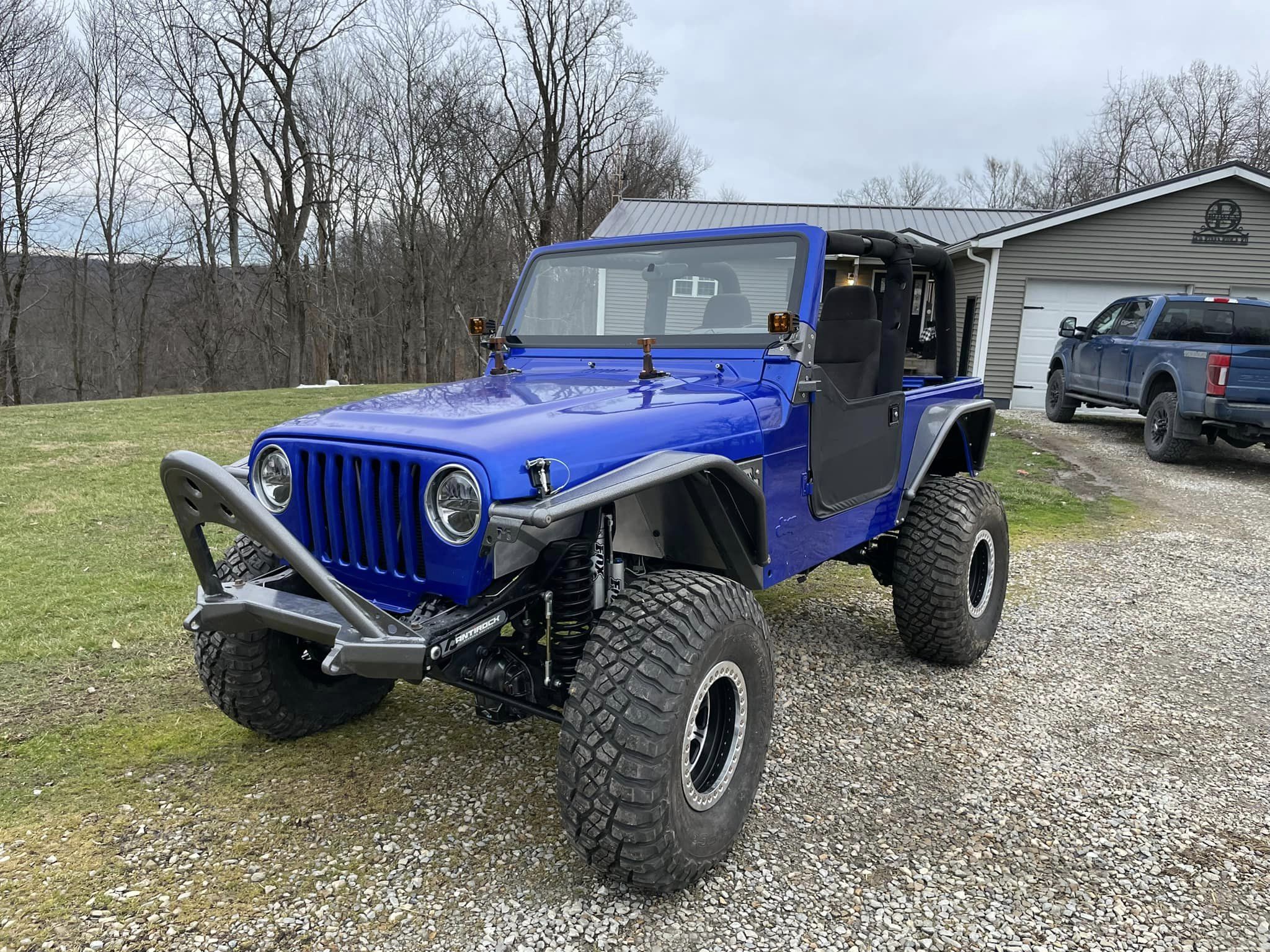 Tamco Paint My Boy Blue in 2006 Jeep Wrangler TJ