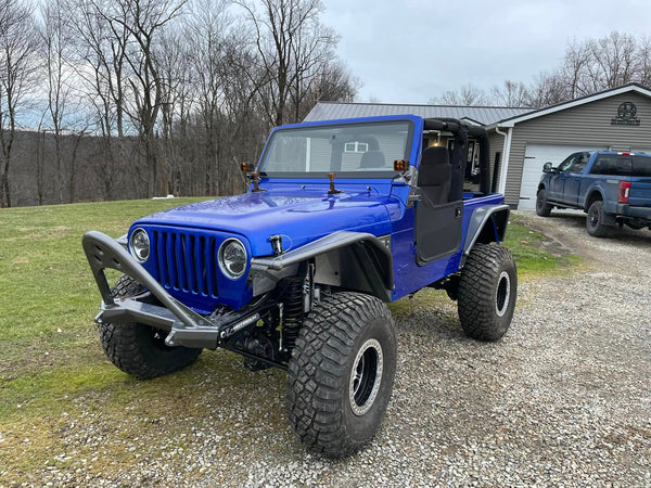 Tamco Paint My Boy Blue in 2006 Jeep Wrangler TJ