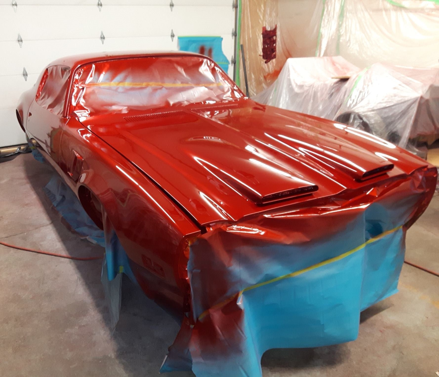 Tamco Paint Toxic Sunburst 1970 Pontiac Forebird