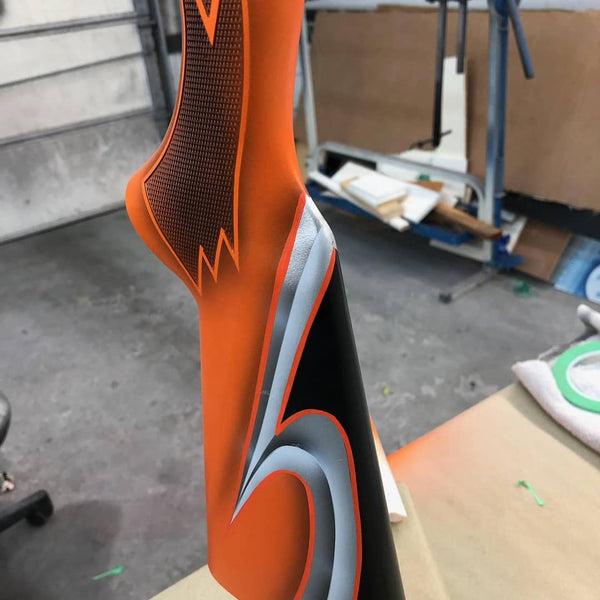 Tamco Paint Brush FX Pinstriping Double O Orange in Motorcycle Part