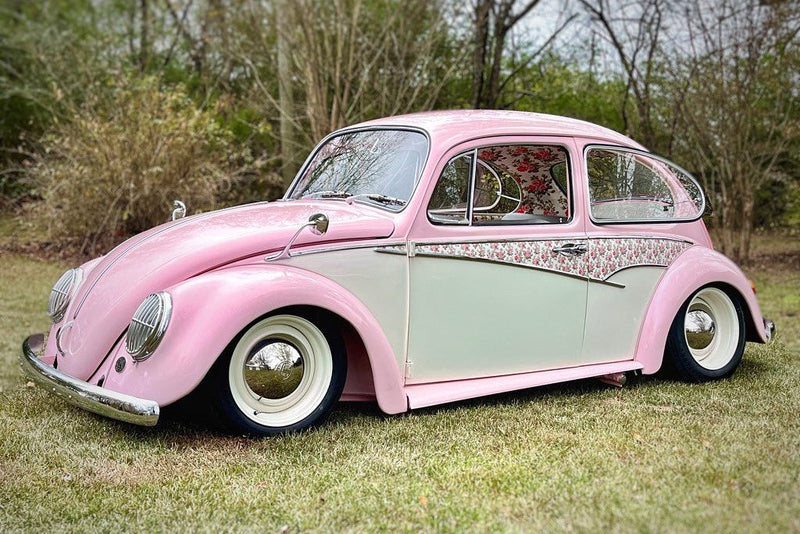 Tamco Paint Stellar Pink in 1967 Beetle Rose