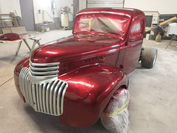 Tamco Paint OG Red Candy Concentrate in 1946 Chevrolet Custom Pickup