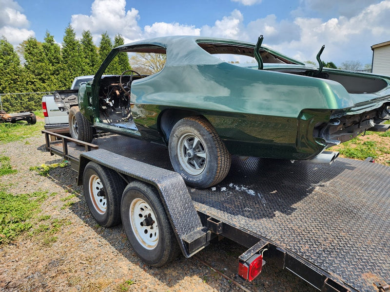 Tamco Paint GM Forest Green in 1970 Pontiac GTO