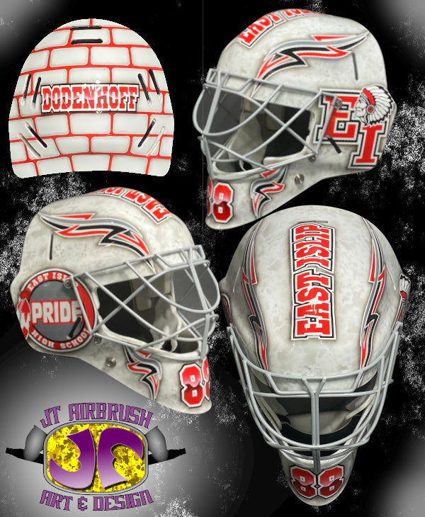 HI- SPEED IMPACT 30 MIN CLEARCOAT | JEFF SIMON | GOALIE MASK