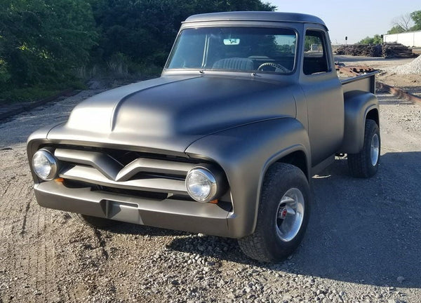 Tamco Paint Secret Silver in 1955 Ford F-100 Pick Up Truck