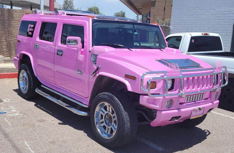 Tamco Paint Pretty in Pink in 2009 Hummer H2