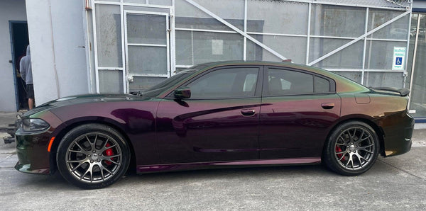 Tamco Paint HB9900 Jet Black Basecoat in Dodge Charger
