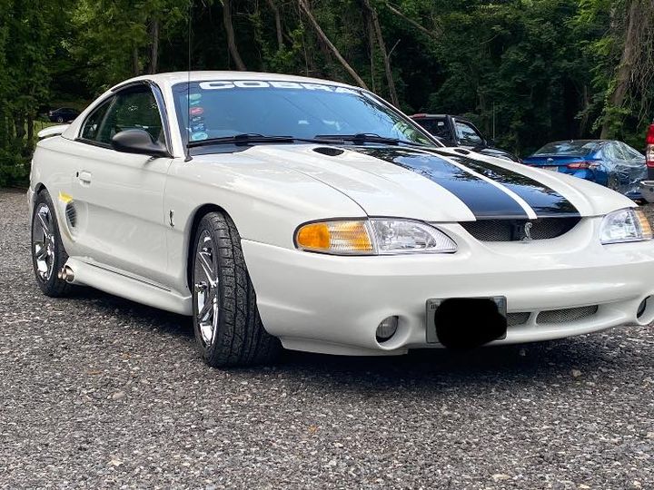 Tamco Paint HB9901 Bright White Basecoat in 1997 Ford Mustang SVT Cobra
