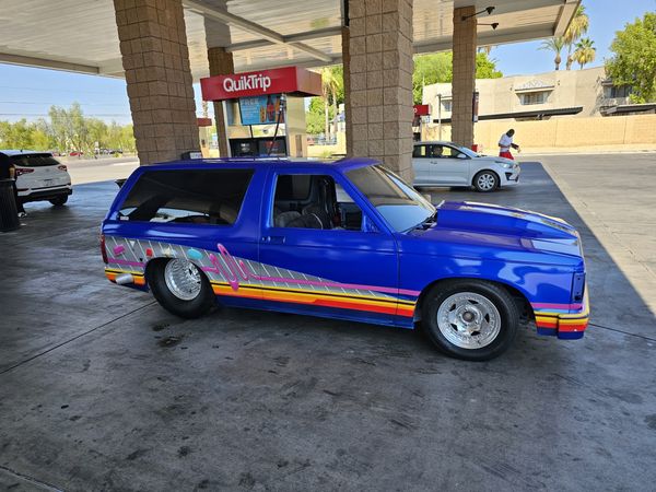 Tamco Paint Blue Nitrous 1986 Chevrolet S-10 Blazer 