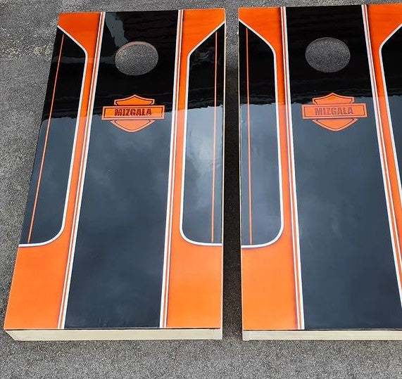 Tamco Paint Robert Powalish in Cornhole Board