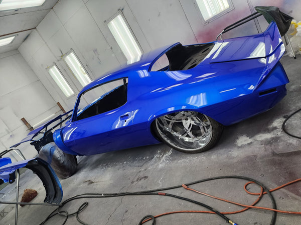 Tamco Paint My Boy Blue in 1970 Chevrolet Camaro