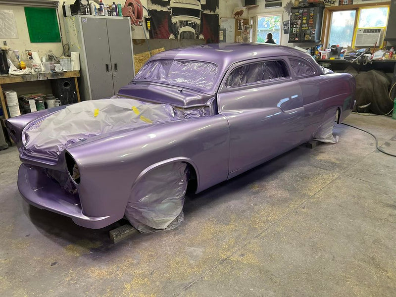 Tamco Paint Presley Purple in 1949 Ford