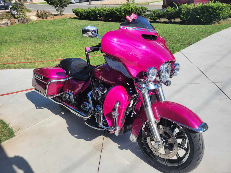 Tamco Paint Punk Rock Pink Candy Concentrate in 2020 Harley Davidson Road Glide 