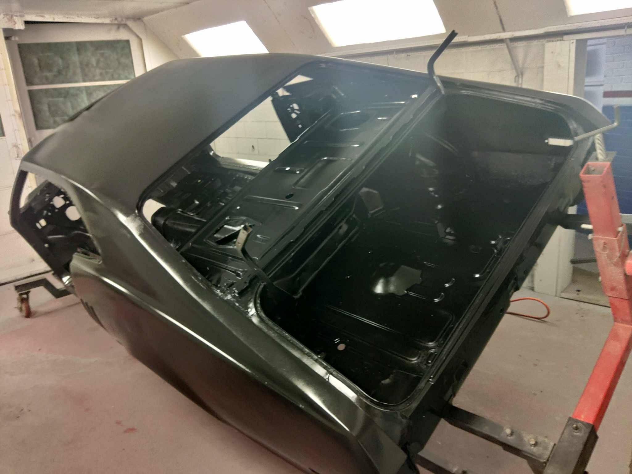 Tamco Paint HP662 Black DTA Epoxy & HP5310 Grey DTM Primer in 1972 Mercury Montego