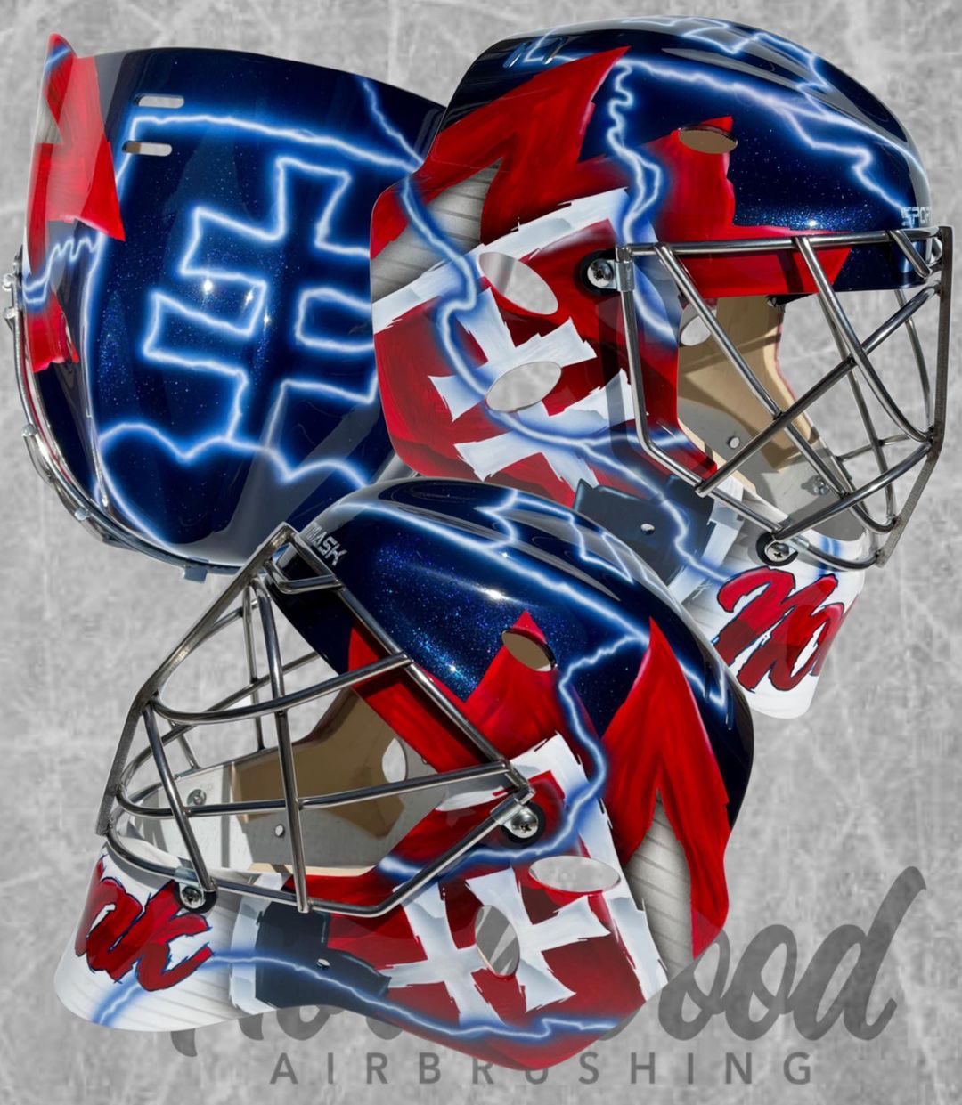Tamco Paint HC9500 Hi-Speed Impact 30 Min Clearcoat in Hockey Helmet