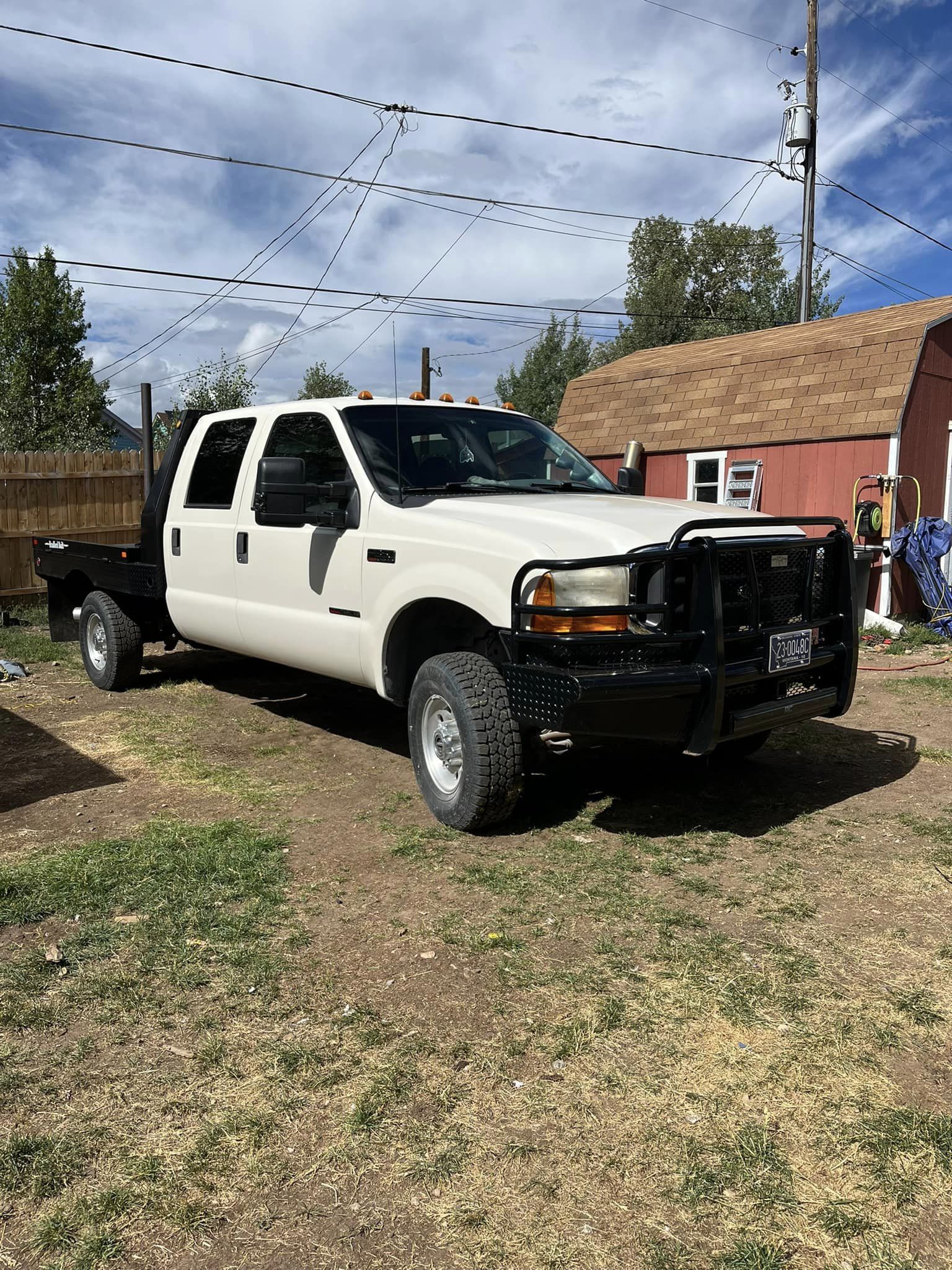 Tamco Paint Ford Star White Pearl in Ford F-350 Super Duty